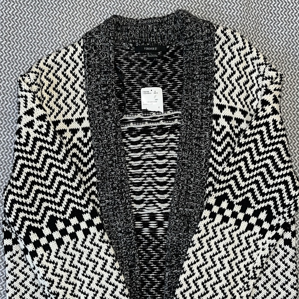 Chunky Cardigan Sweater - Picture 5 of 15